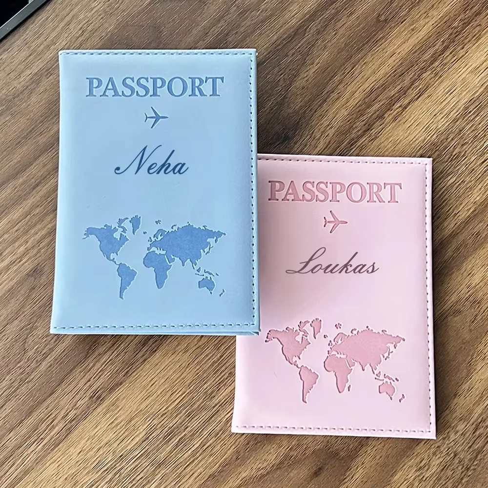 Travel Accessories Personalised - Customized EU European Union Passport Cover