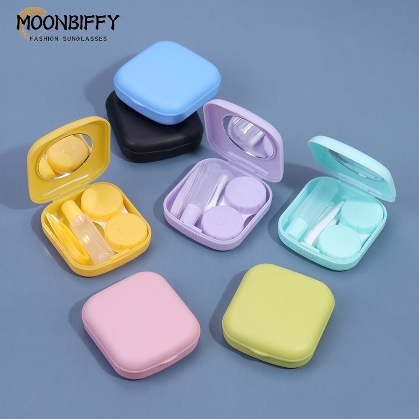 Travel Video Accessories - 1PC Lovely Contact Lens Case Portable