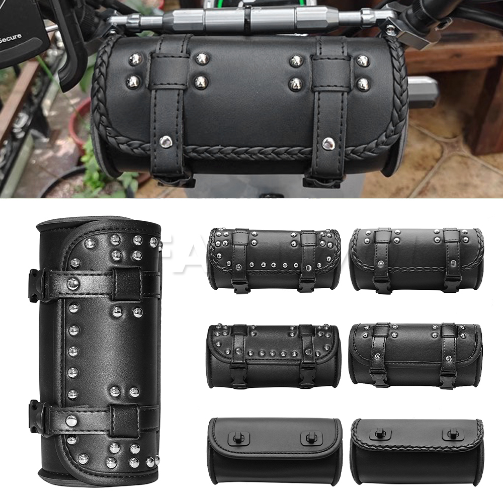 Travel Accessories B&M - Motorcycle Fork PU Leather Travel Pouch