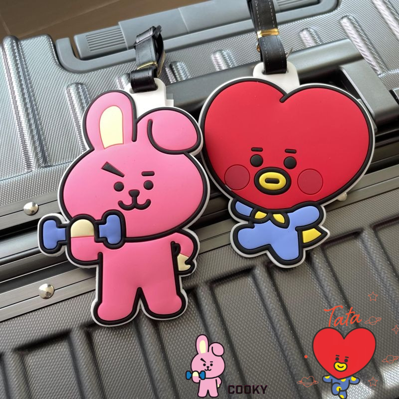 Travel Accessories International - BT21 cartoon cute keychain Kawaii unisex