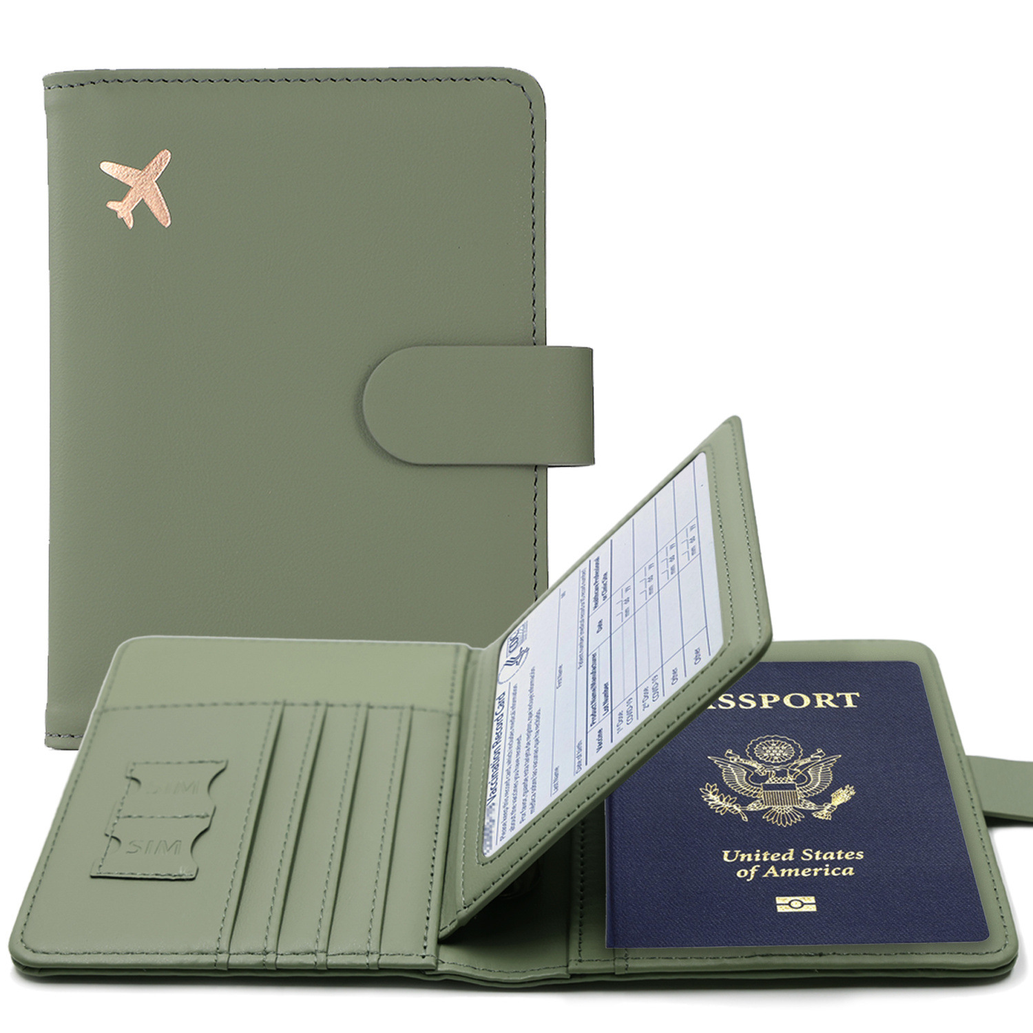Travel Accessories Personalised - RFID Passport Cover Case Passport Holder