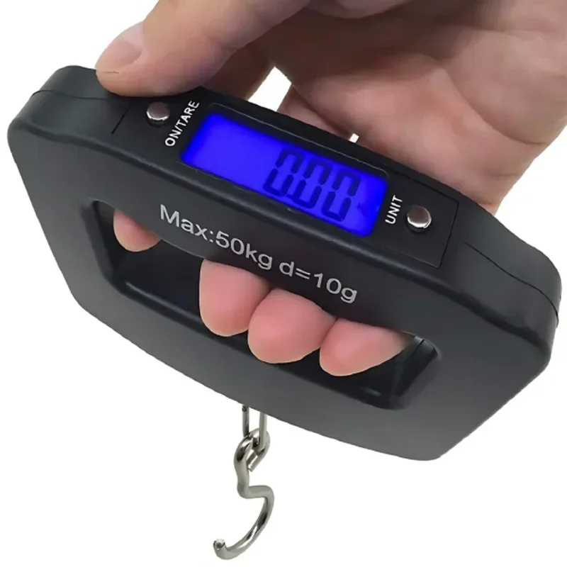 Luggage Scale Hanging - 50kg/10g Digital Luggage Scale Electronic Portable