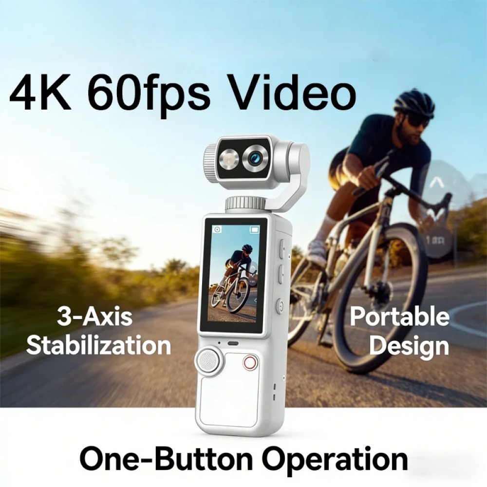 Travel Video Accessories - New 4K HD WiFi Sports Wearable