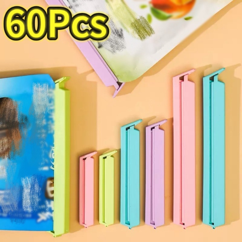 Travel Kitchen Accessories - 12-60Pcs Portable New Kitchen Storage Food