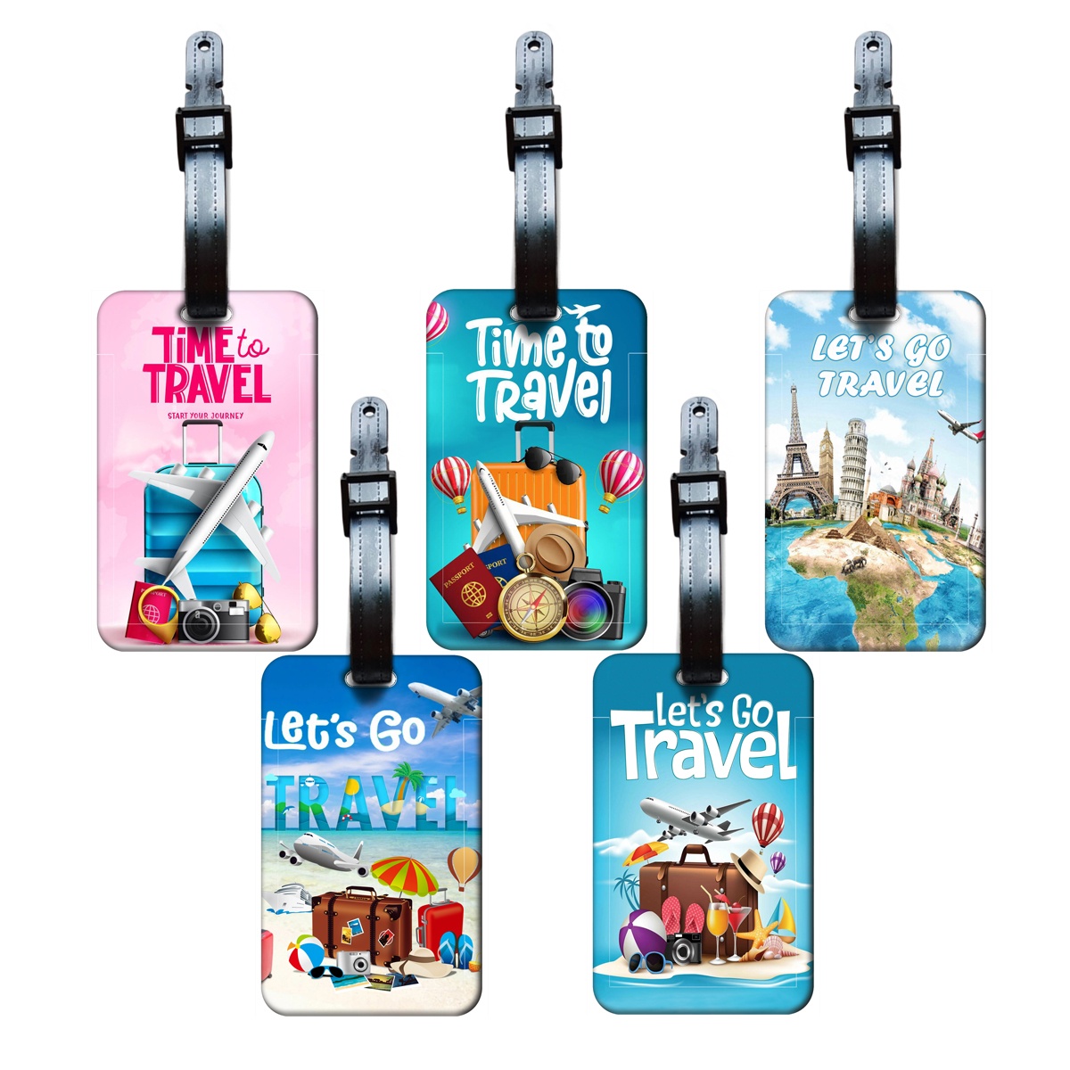 Travel Accessories International - Travel style Luggage Tag Men Women