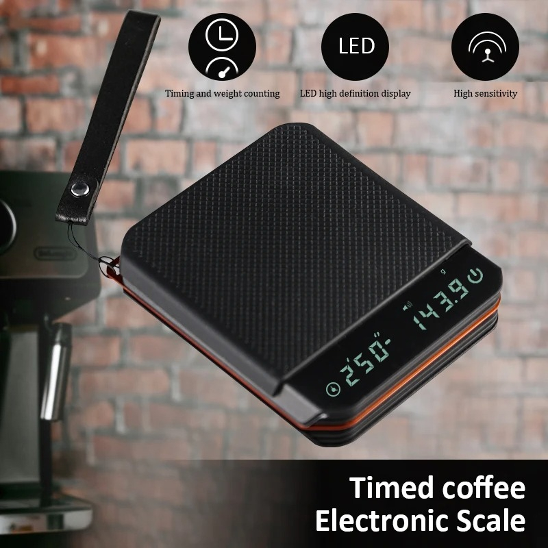 Travel Kitchen Accessories - Kitchen Scale Coffee Accessories 2Kg/0.1G Accuracy