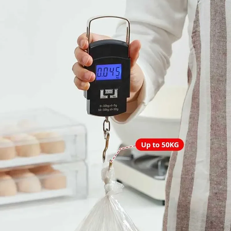 Portable Digital Luggage Scale - Luggage Scale Hanging ulasan dan harga