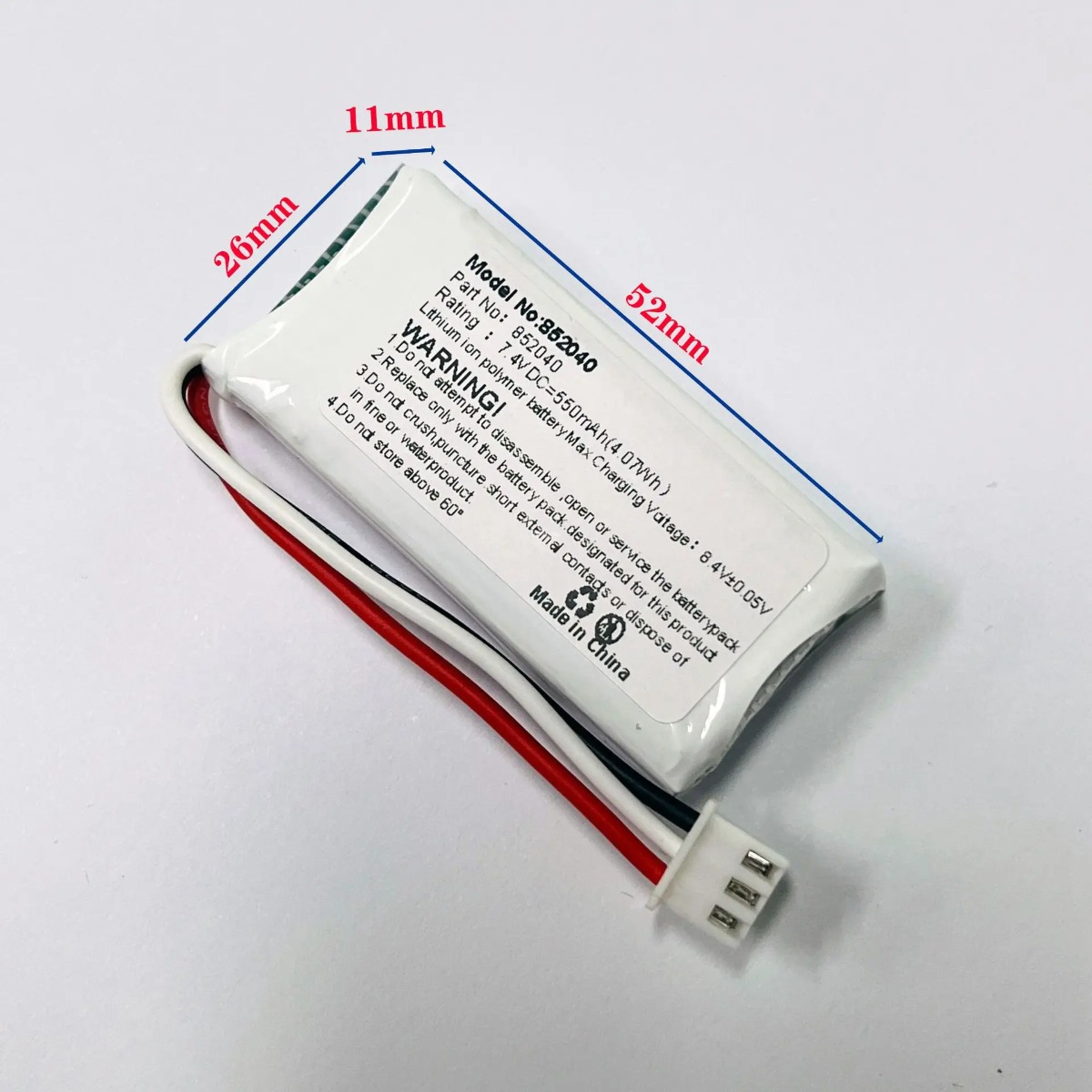440mAh/550mAh 2S 7.4V 25C Lith - Xiaomi Travel Accessories ulasan dan harga