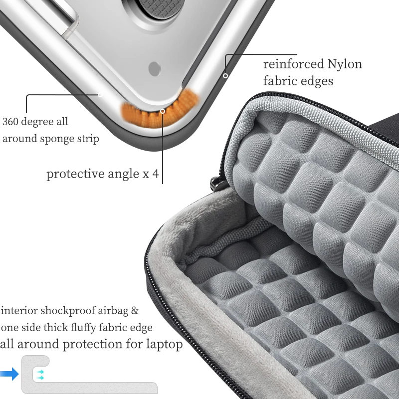 Laptop Case 13 14 inch Carryin - Xiaomi Travel Accessories ulasan dan harga