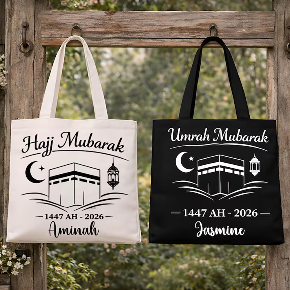 Personalized Hajj Mubarak Canv - Travel Accessories Personalised ulasan dan harga