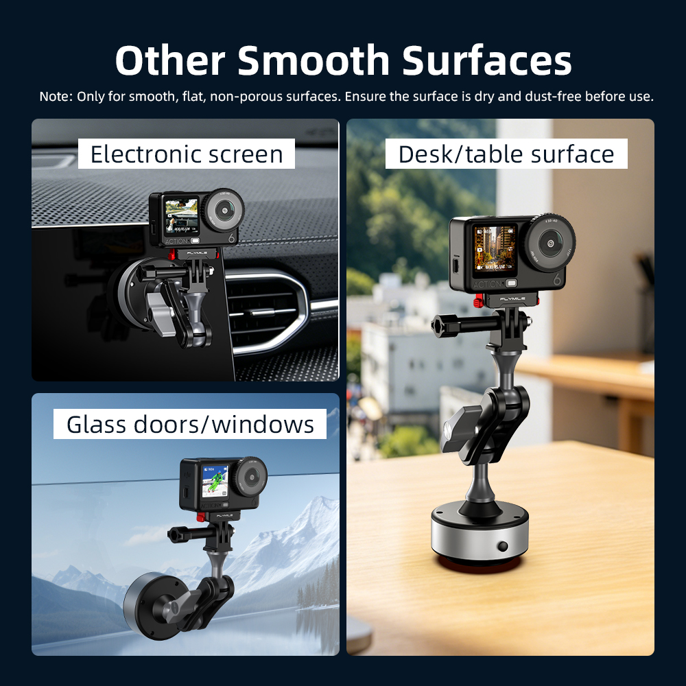 Suction Cup Mount Holder Stand - Travel Video Accessories ulasan dan harga