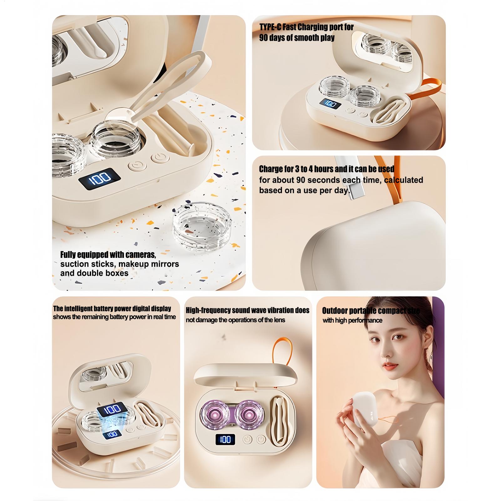 Travel Contact Lens Case Kit U - Travel Video Accessories ulasan dan harga