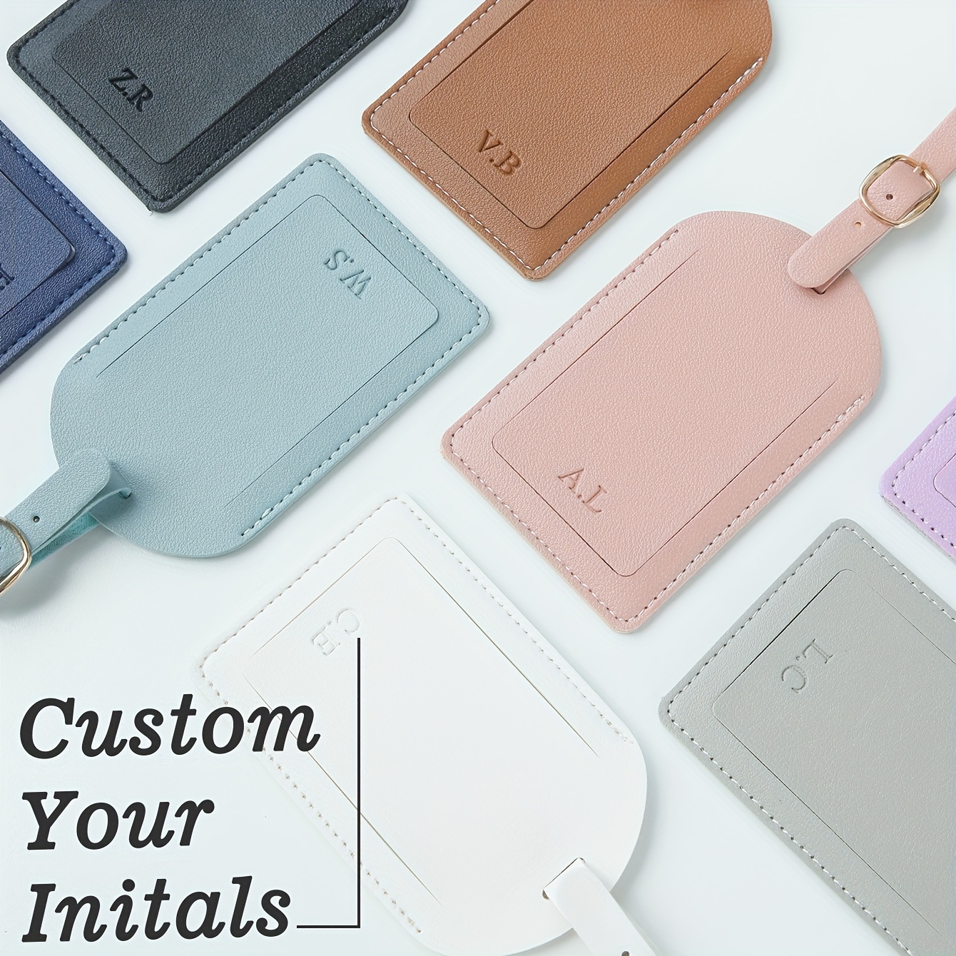 1PC Custom Initials Luggage Ta - Travel Accessories Personalised ulasan dan harga