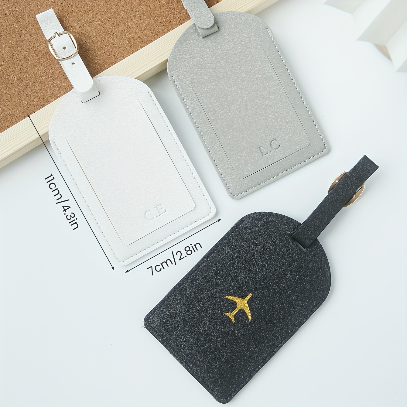 1PC Custom Initials Luggage Ta - Travel Accessories Personalised ulasan dan harga