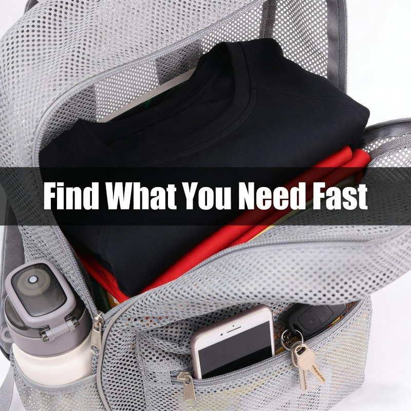 Breathable Mesh Backpack Light - Travel Packing Accessories ulasan dan harga