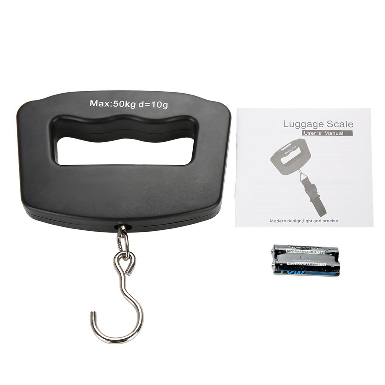 50kg/10g High Precision Portab - Luggage Scale Hanging ulasan dan harga