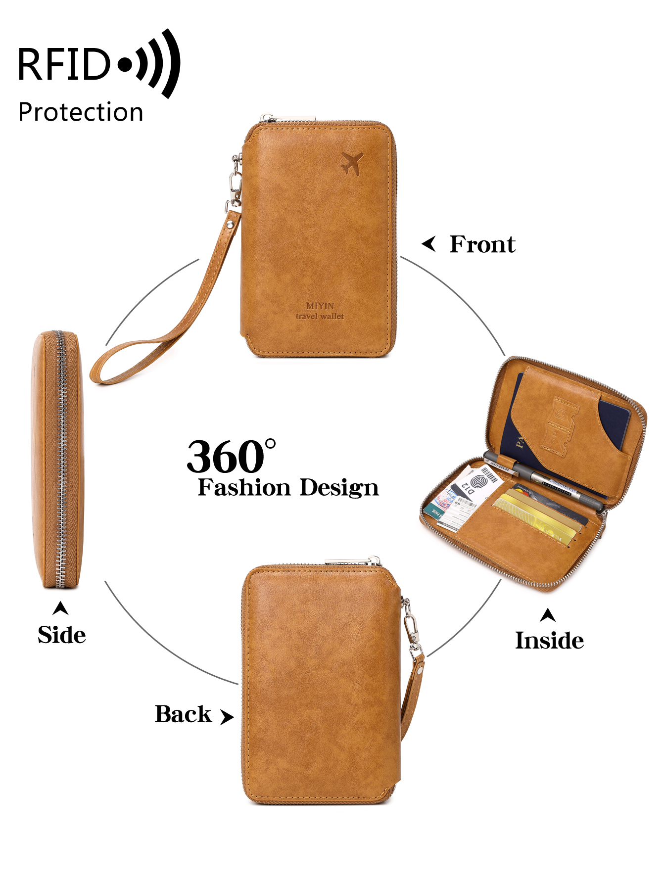 Minimalist and fashionable RFI - Travel Accessories Personalised ulasan dan harga