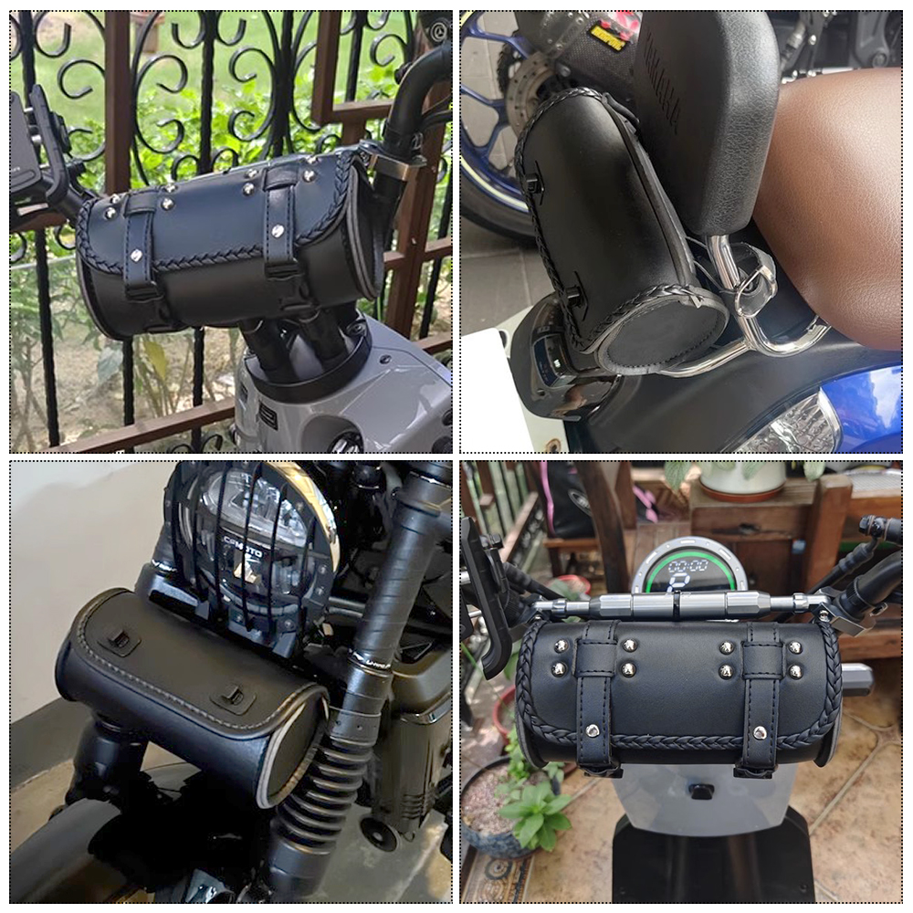 Motorcycle Fork PU Leather Tra - Travel Accessories B&M ulasan dan harga