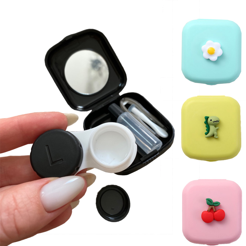 Mini Contact Lens Case Solid C - Travel Video Accessories ulasan dan harga