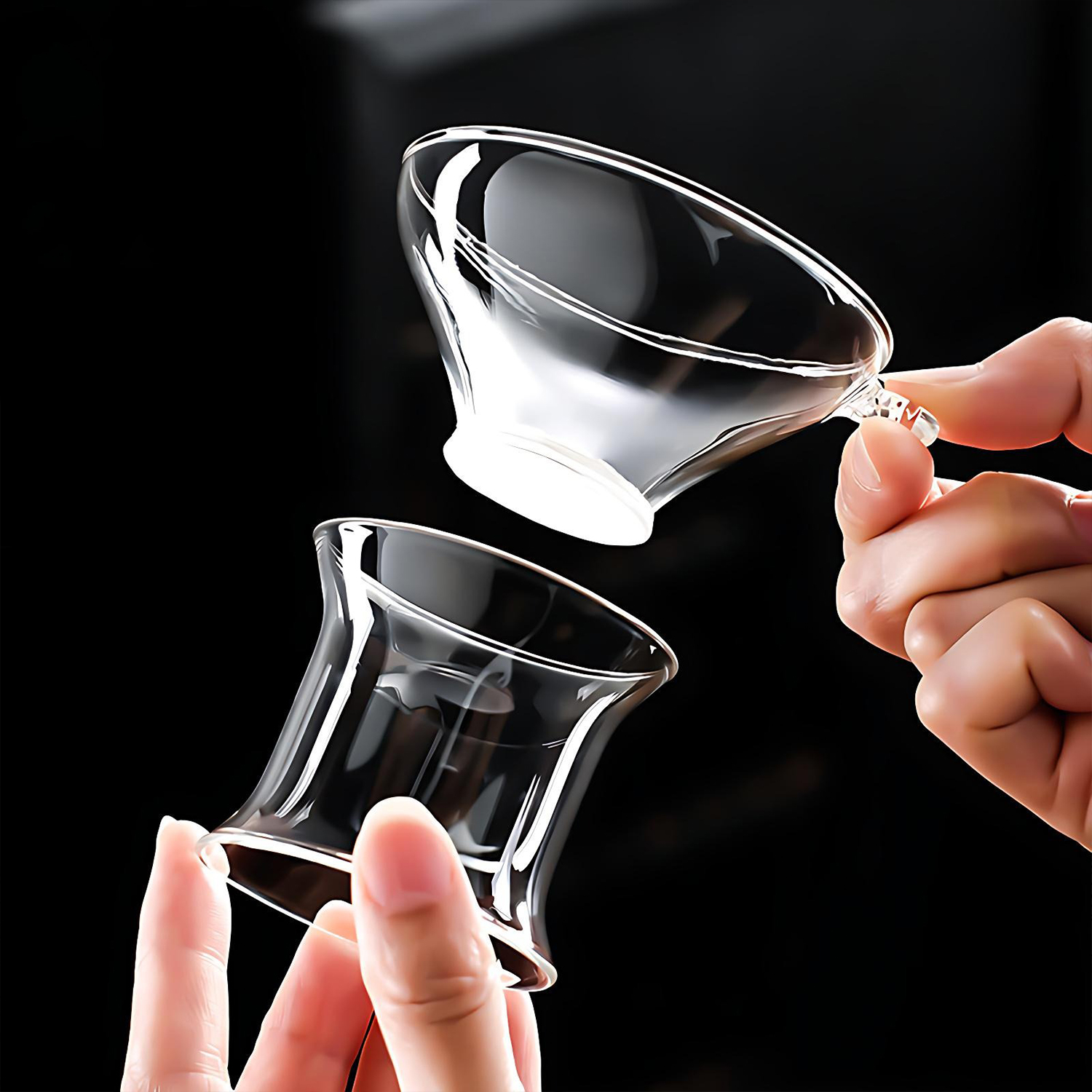 OANKR Glass Tea Strainer for L - Travel Kitchen Accessories ulasan dan harga