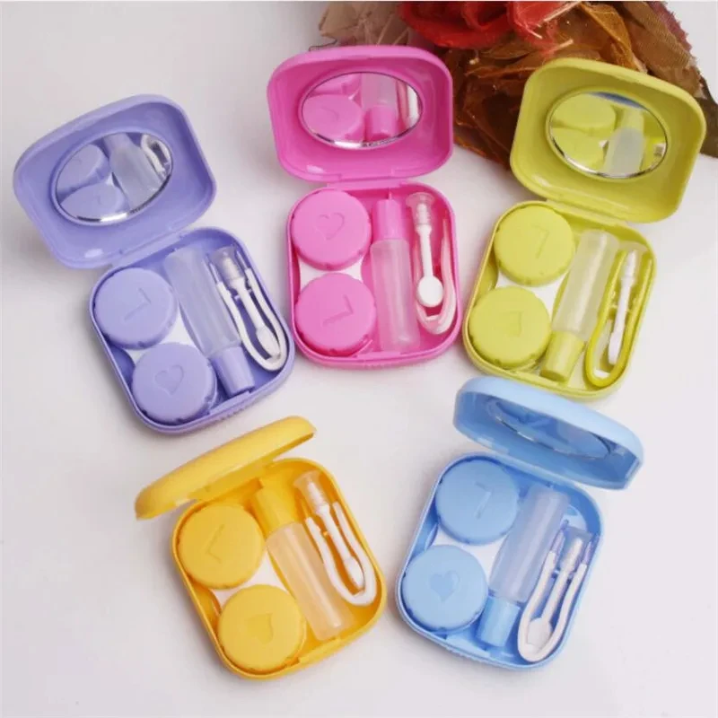 1pcs Mini Square Contact Lens  - Travel Video Accessories ulasan dan harga