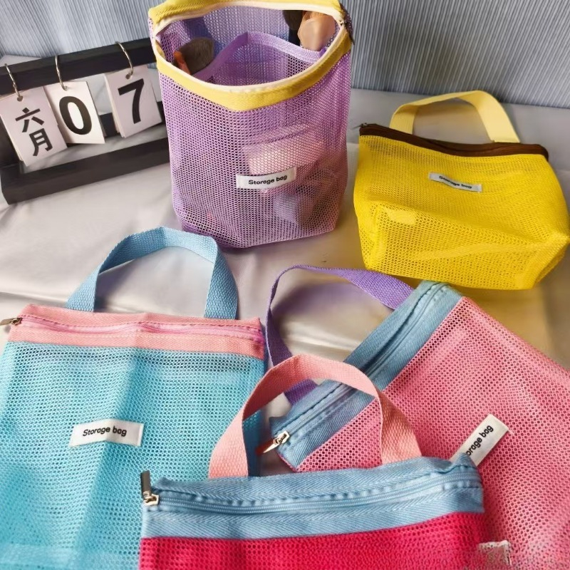 Macaron Color Makeup Organizer - Travel Packing Accessories ulasan dan harga