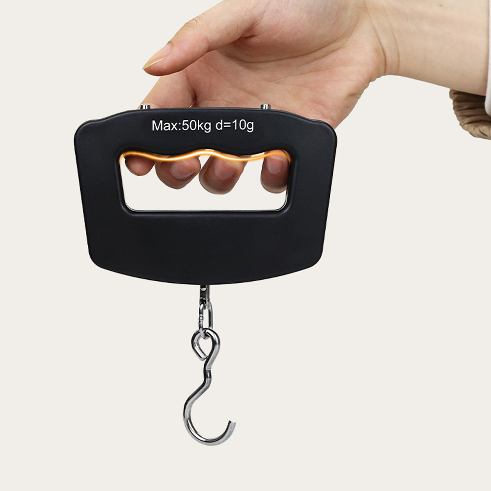 50kg Digital Fishing Scale Han - Luggage Scale Hanging ulasan dan harga