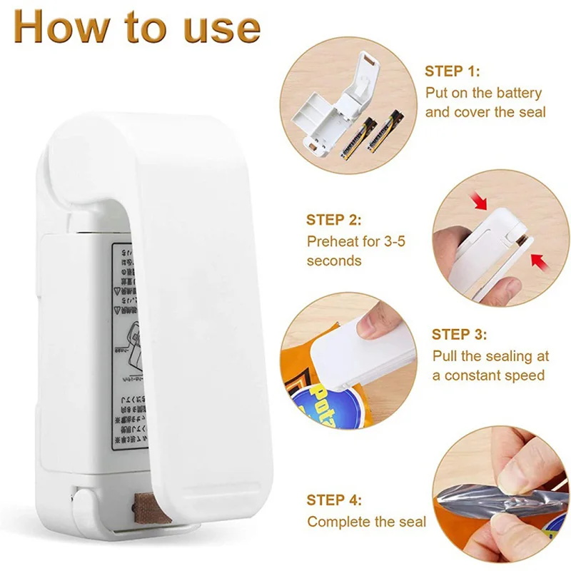 Mini Heat Bag Sealing Machine  - Travel Kitchen Accessories ulasan dan harga