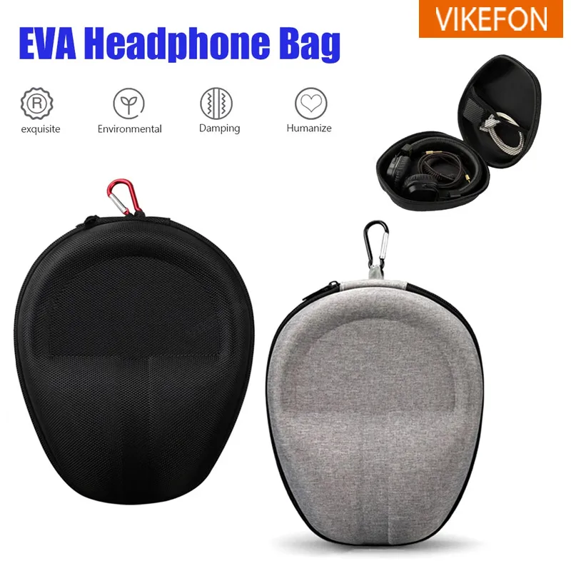 Earphone Case EVA Hard Shell H - Xiaomi Travel Accessories ulasan dan harga