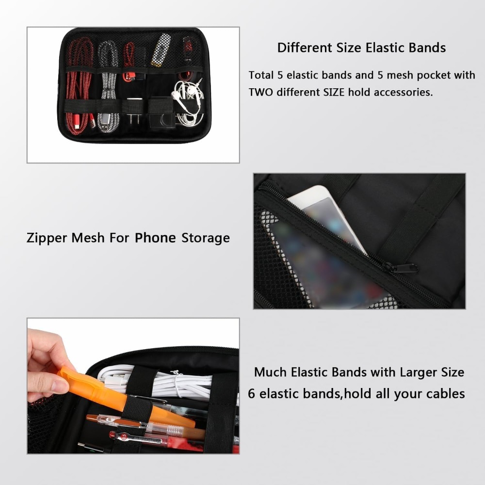 Electronics Organizer Travel C - Travel Accessories Case ulasan dan harga