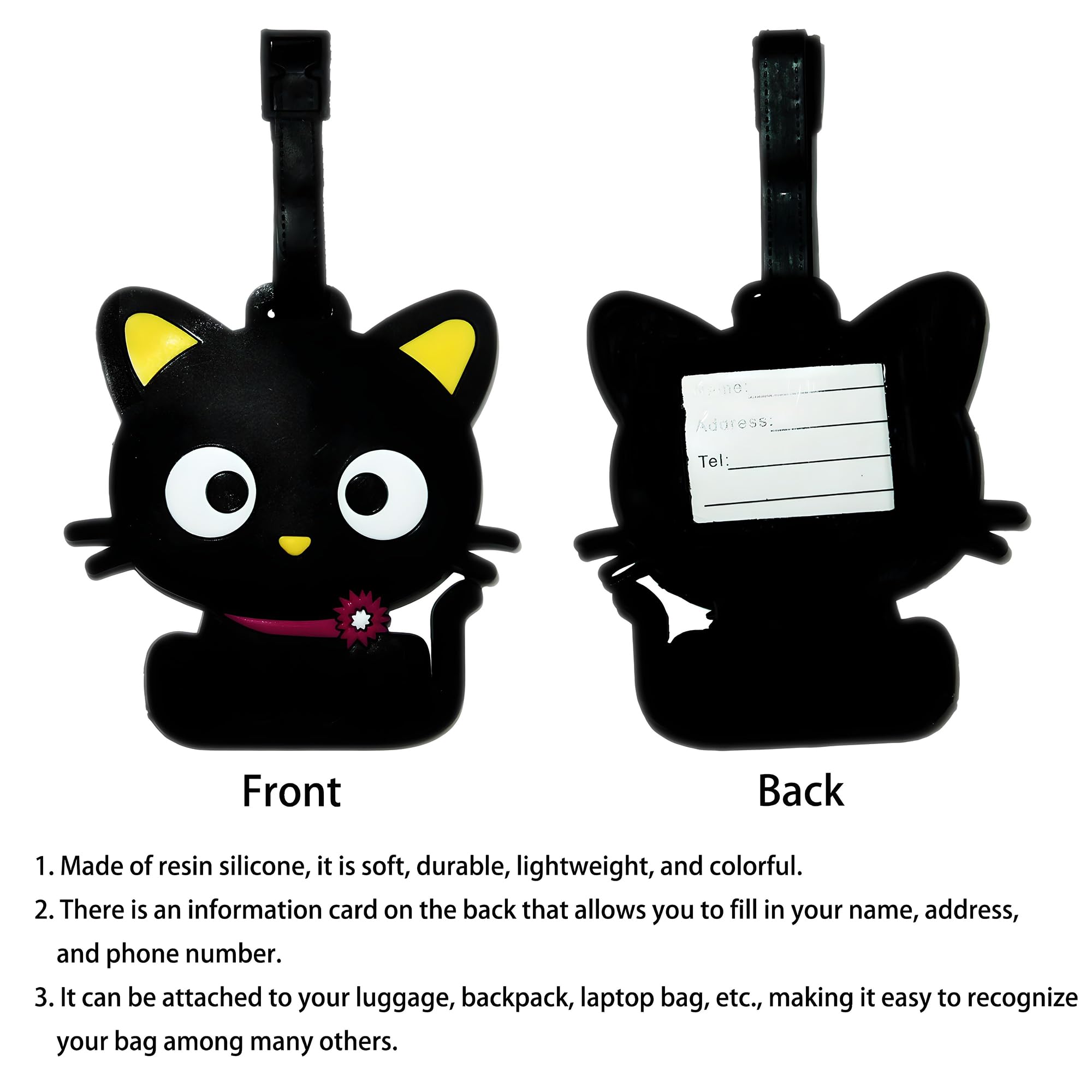Cute Animal Luggage Tag Travel - Travel Accessories International ulasan dan harga