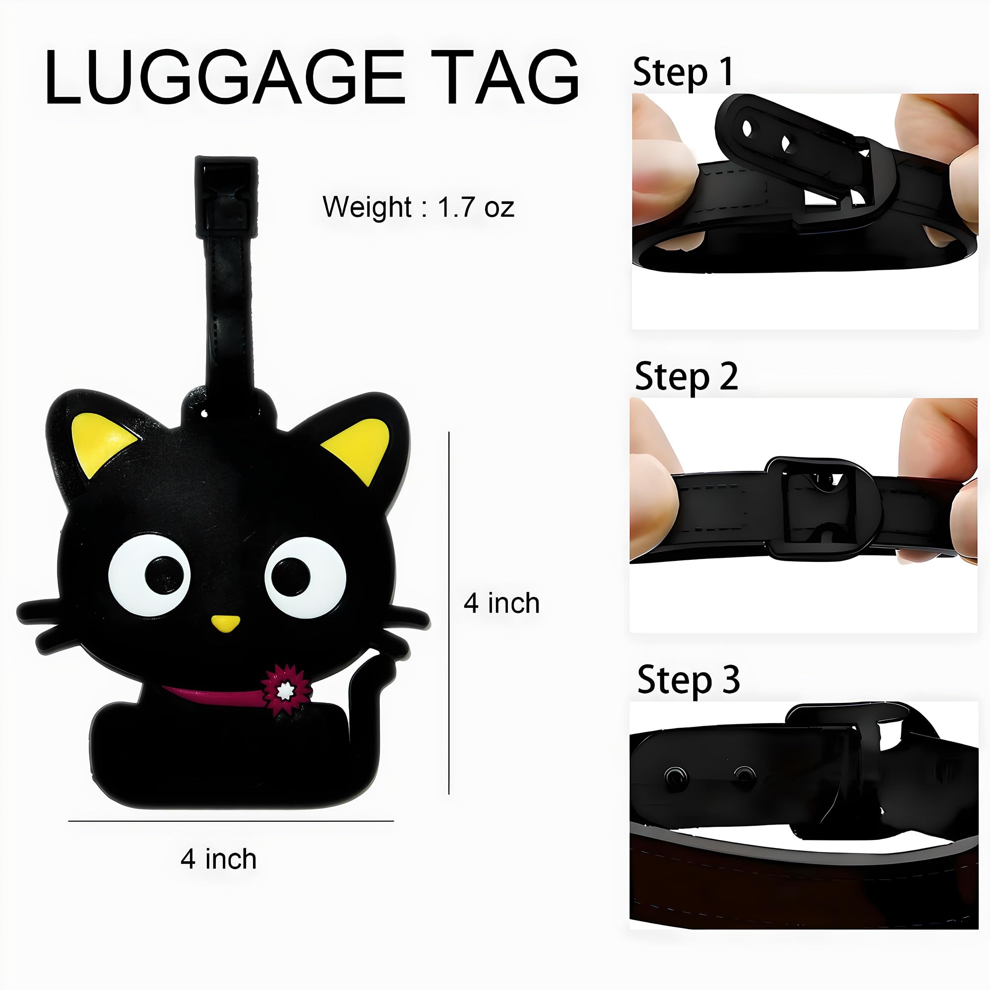Cute Animal Luggage Tag Travel - Travel Accessories International ulasan dan harga