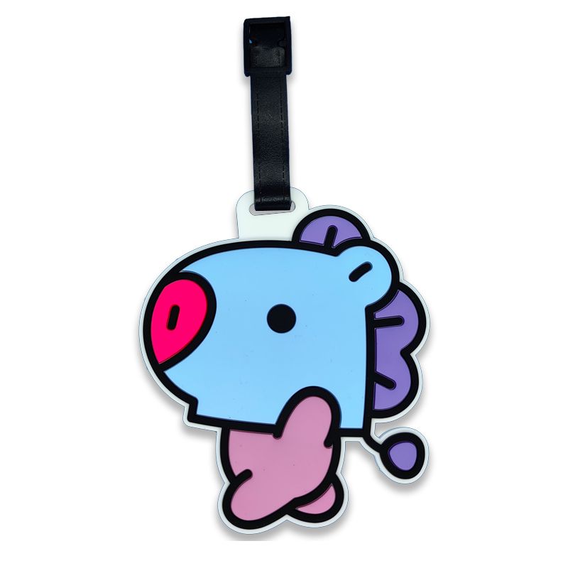 BT21 cartoon cute keychain Kaw - Travel Accessories International ulasan dan harga