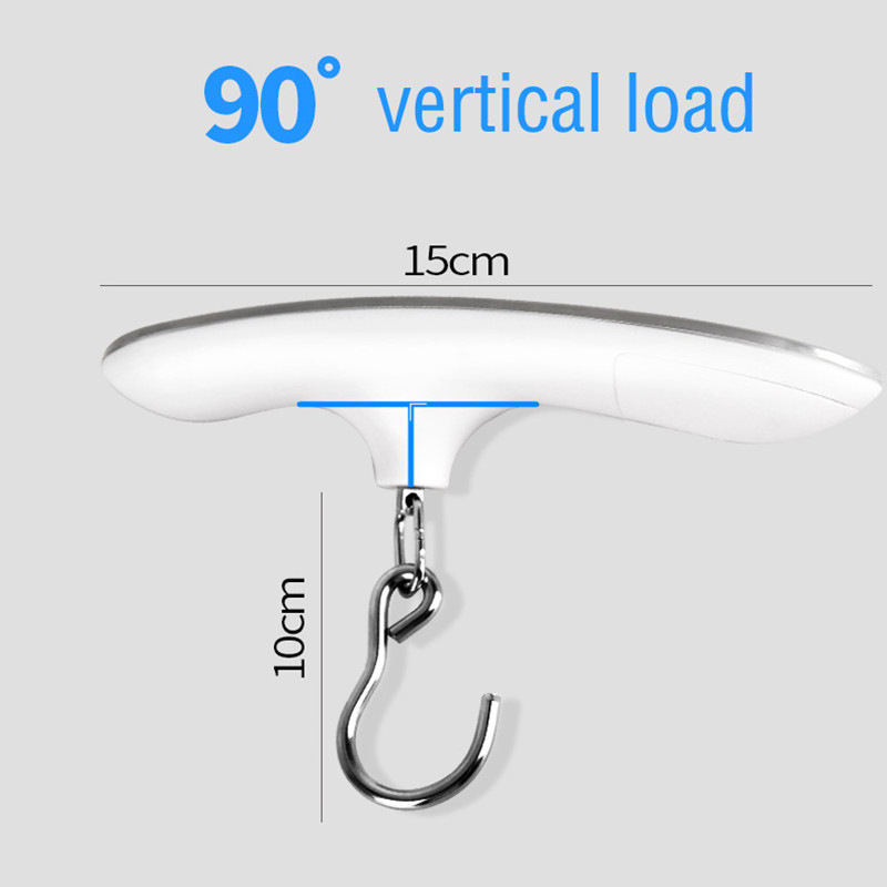 Portable Scale Digital LCD Dis - Luggage Scale Hanging ulasan dan harga