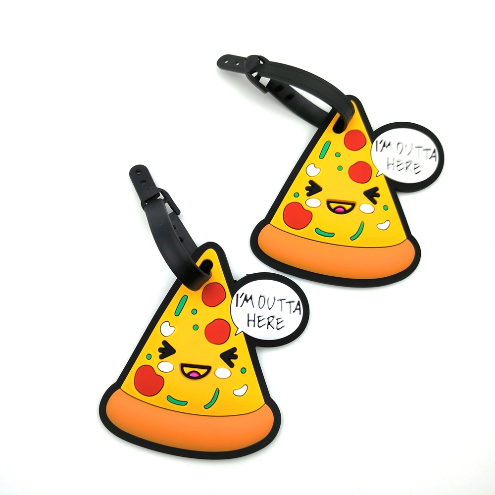 2pcs Delicious Food Pizza Lugg - Travel Accessories B&M ulasan dan harga
