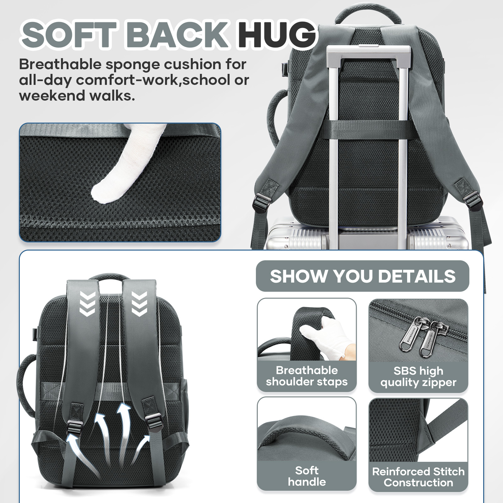Ryanair Cabin Bags 40x30x20 Un - Travel Packing Accessories ulasan dan harga