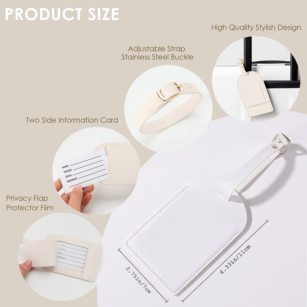 Personalised Pu Leather Luggag - Travel Accessories Personalised ulasan dan harga
