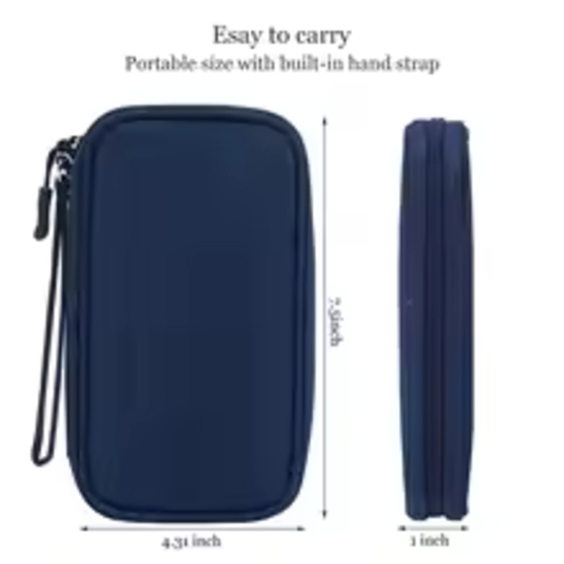 1PCS Grey/Black/Pink/Navy NEW  - Travel Accessories Case ulasan dan harga