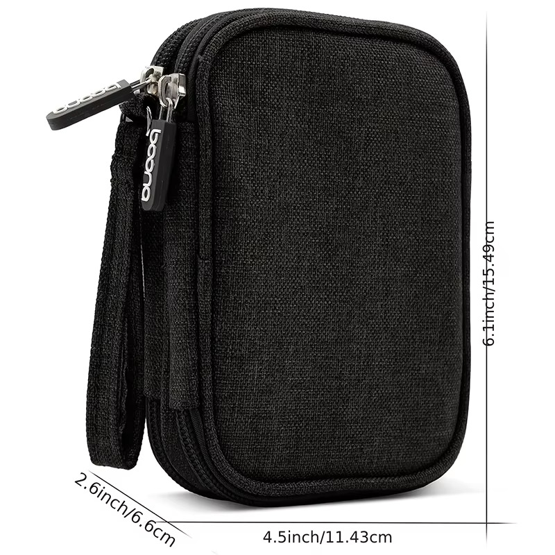 1PCS Grey/Black/Pink/Navy NEW  - Travel Accessories Case ulasan dan harga