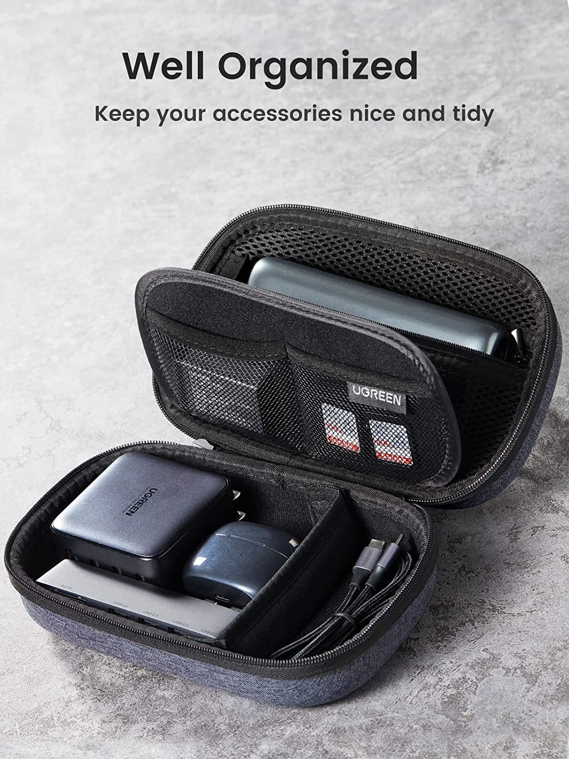UGREEN Electronics Travel Orga - Travel Accessories Case ulasan dan harga