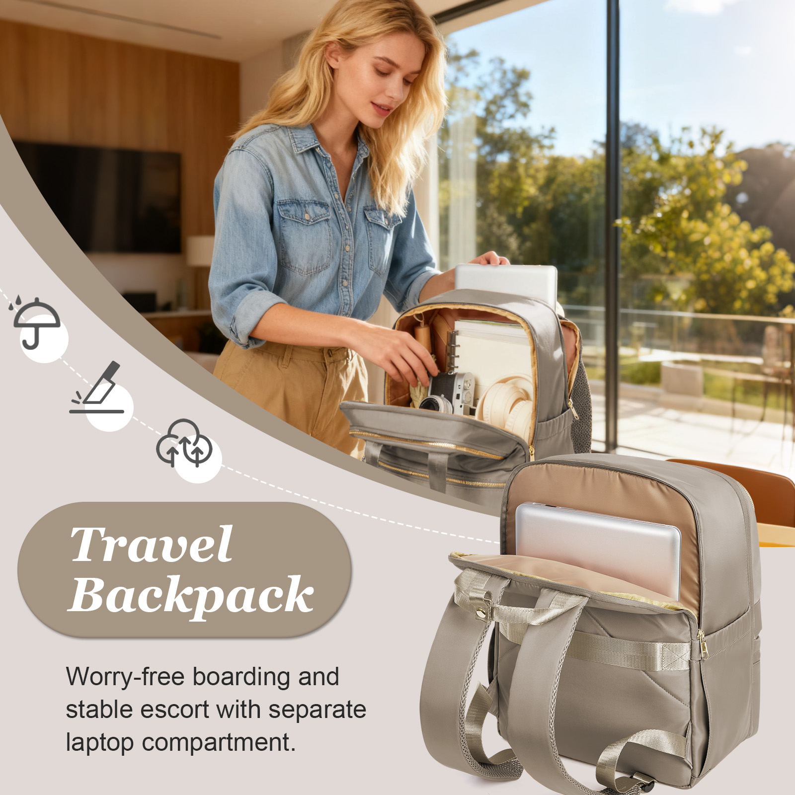 Ryanair 40x30x20 Travel Backpa - Travel Packing Accessories ulasan dan harga
