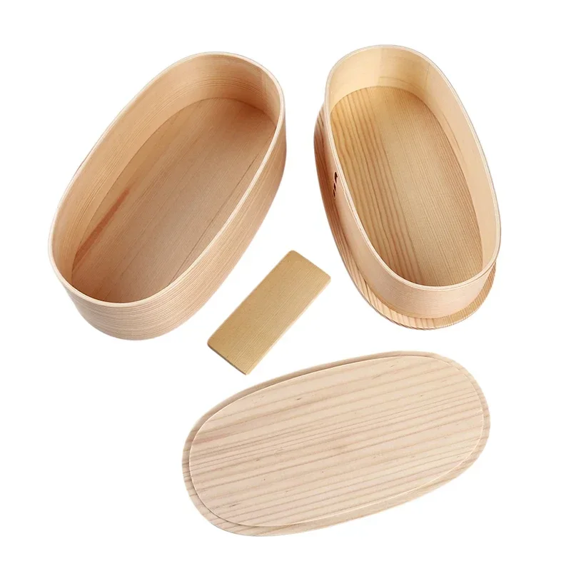 Japanese Style Bento Boxes Woo - Travel Kitchen Accessories ulasan dan harga
