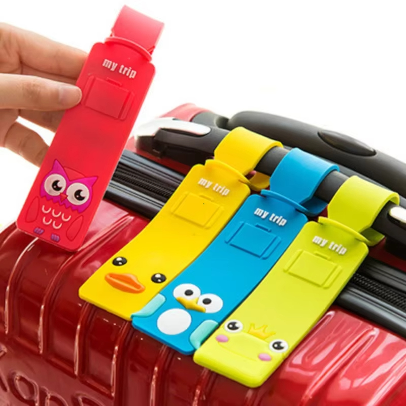 5pcs Lovely Silicone Luggage T - Travel Accessories International ulasan dan harga