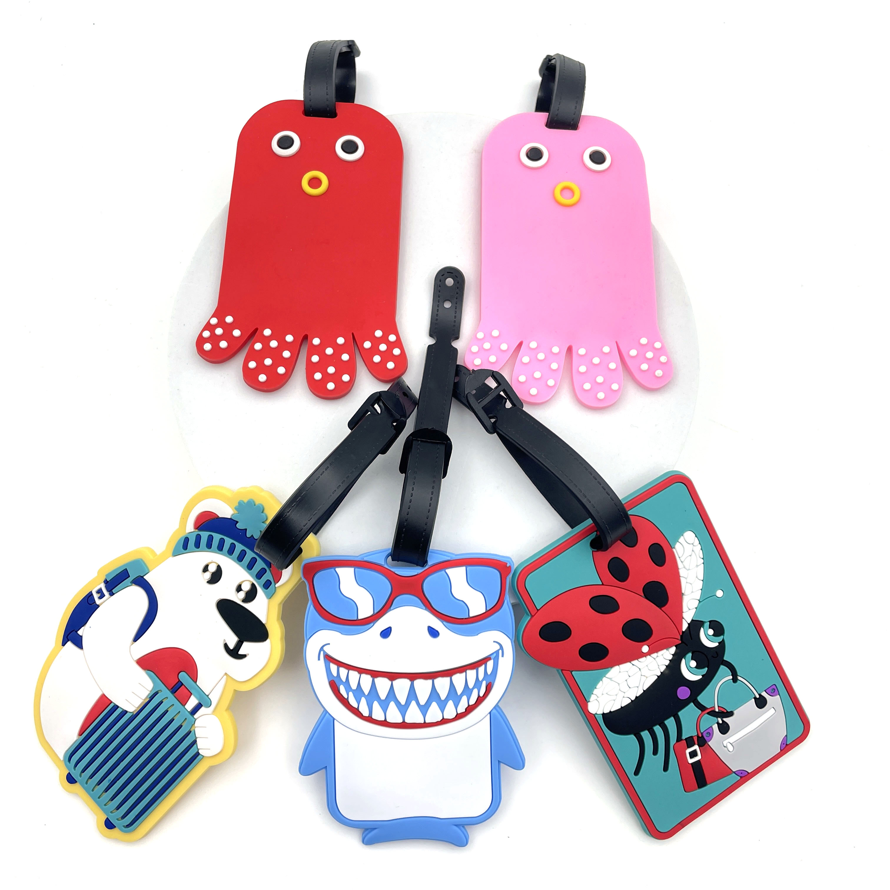 1PCS Geometric Soft Silicone L - Travel Accessories International ulasan dan harga
