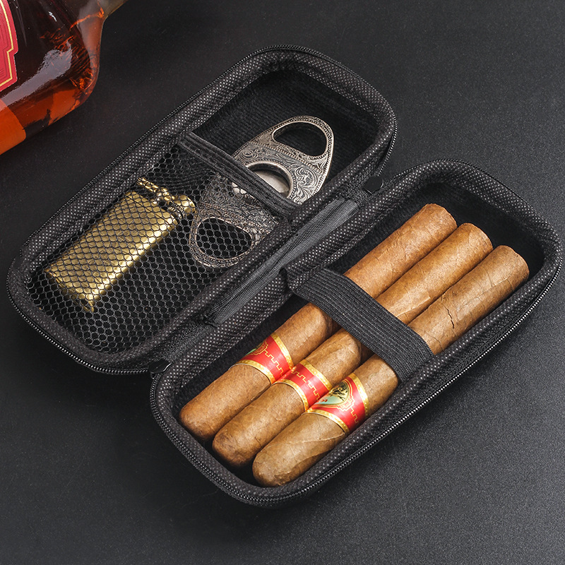 1pc Portable Cigar Travel Case - Travel Accessories Case ulasan dan harga