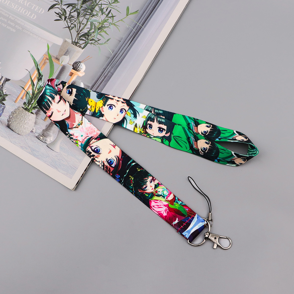 Cute Anime Girl Lanyard Neck S - Travel Accessories B&M ulasan dan harga