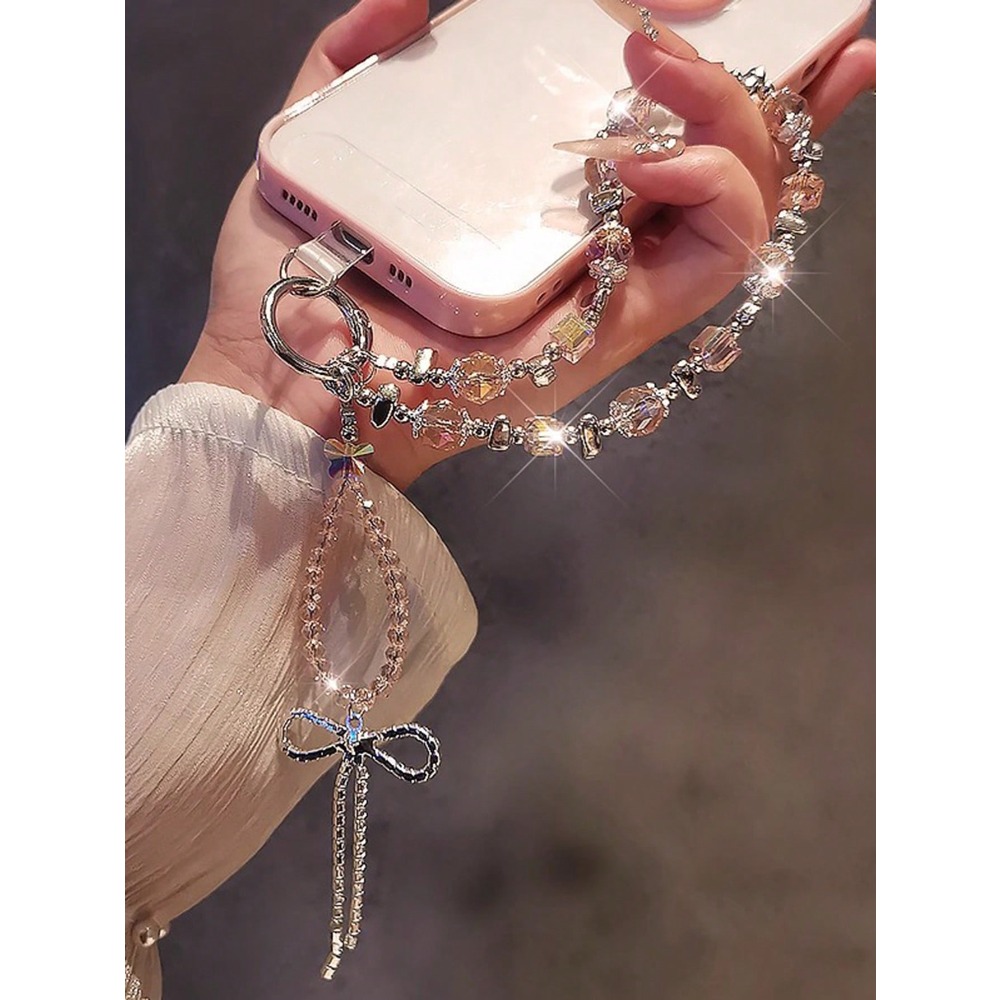 Butterfly Decor Phone Lanyard  - Travel Accessories Case ulasan dan harga
