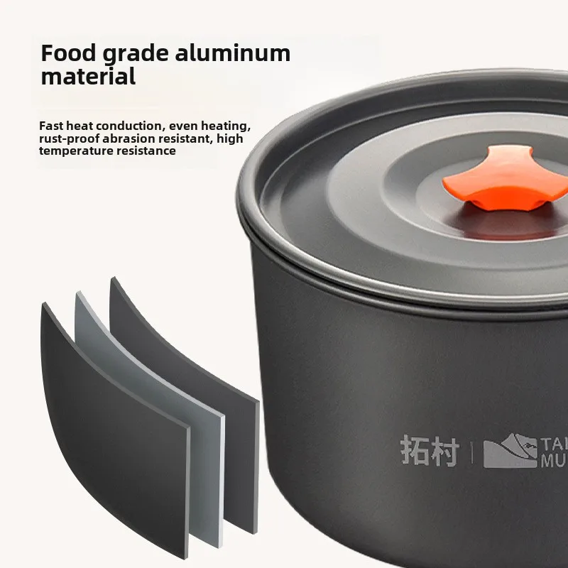 Camping Cookware Set Outdoor C - Travel Kitchen Accessories ulasan dan harga
