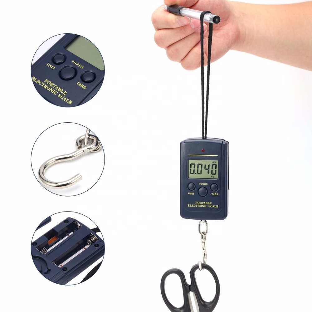 40kg/10g Digital Hanging Lugga - Luggage Scale Hanging ulasan dan harga