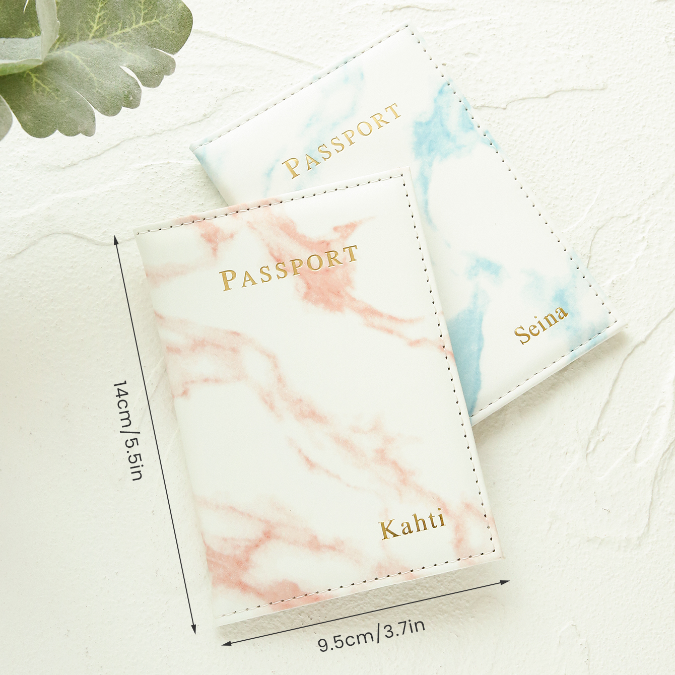 2PCS Custom Couple Passport Ho - Travel Accessories Personalised ulasan dan harga